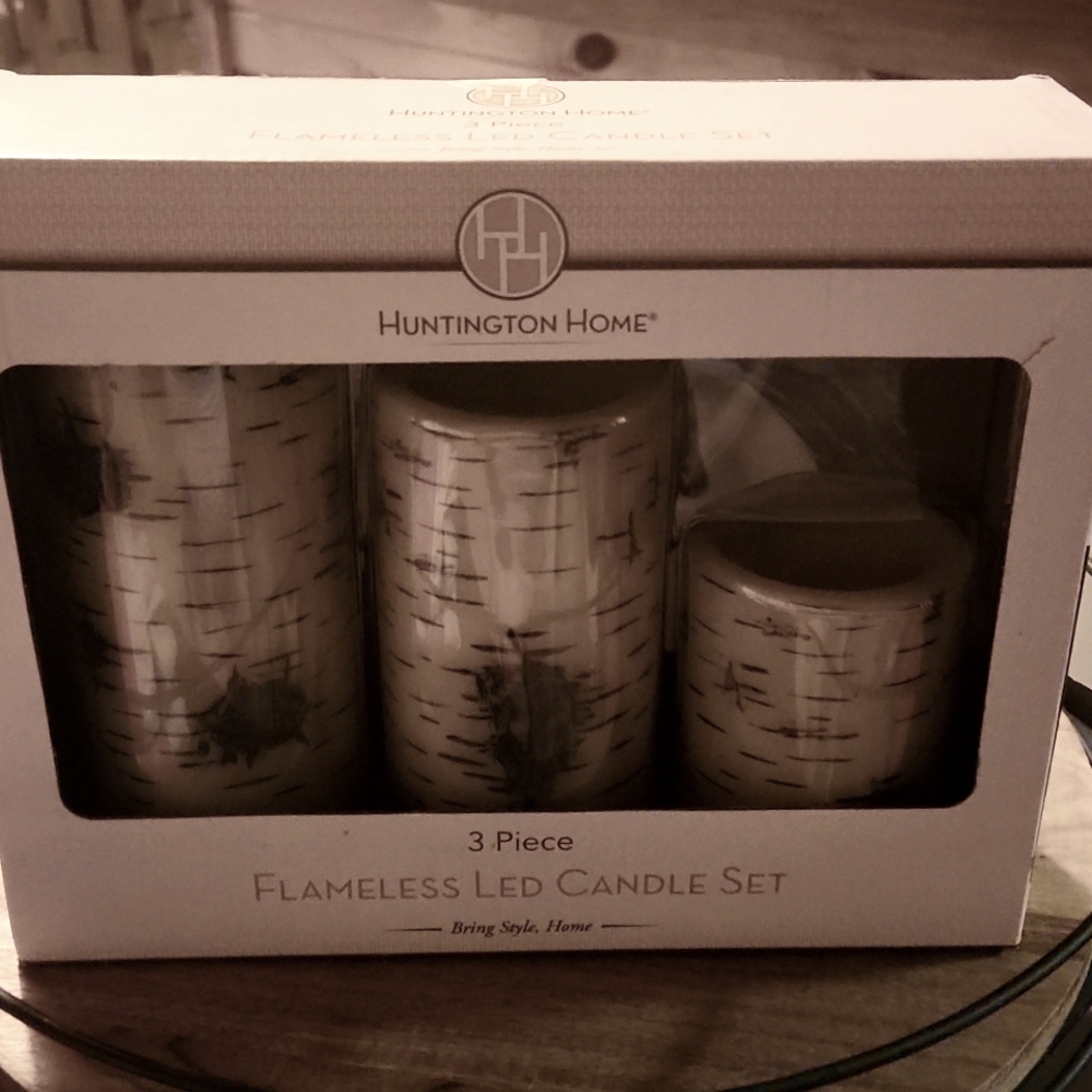 BN 3 LED flamless candle decor-no box